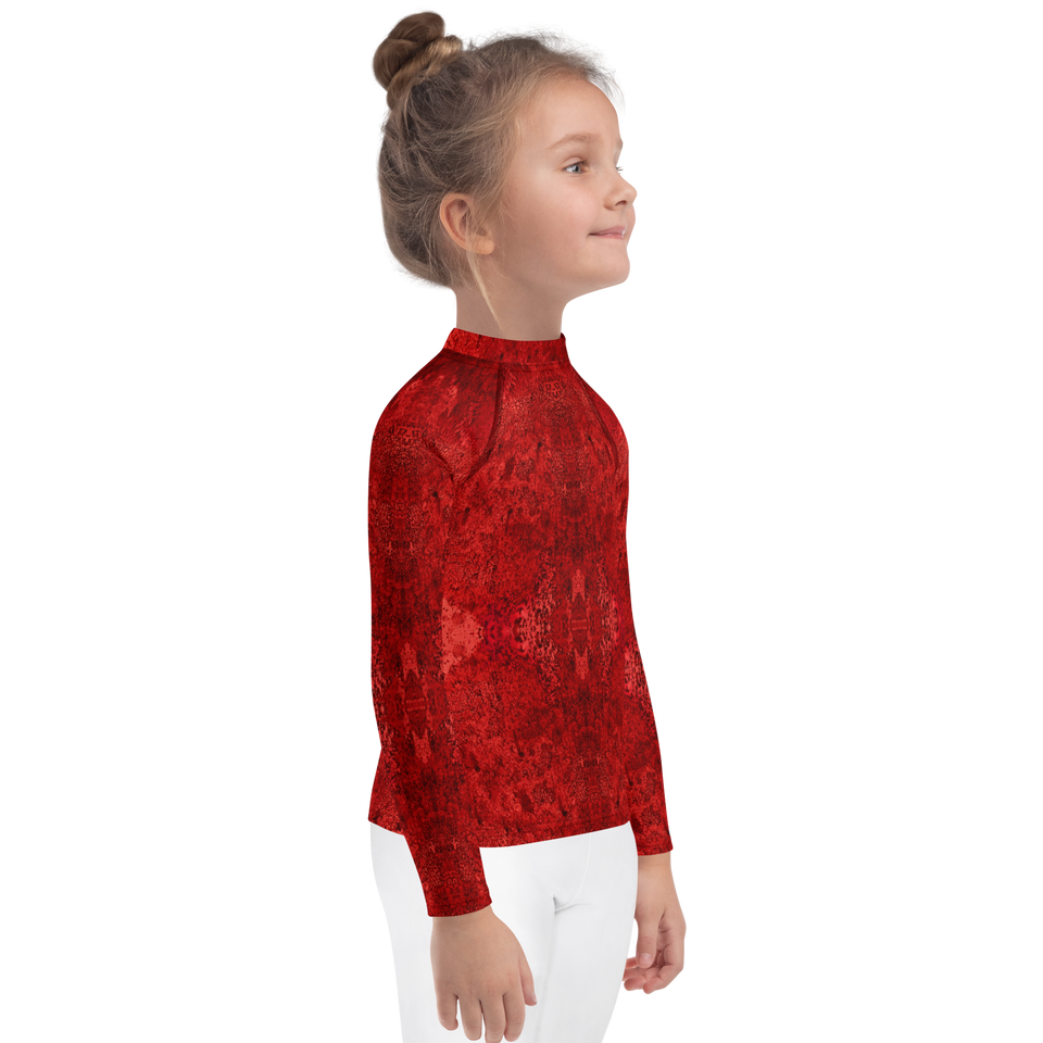 Rêves Rouge Kids Print Top