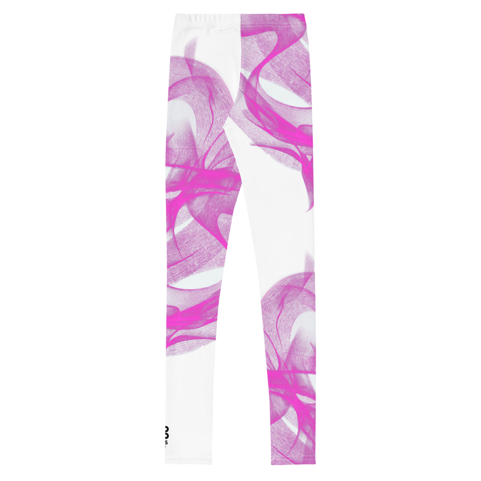 Flow Fuchsia Youth Leggings