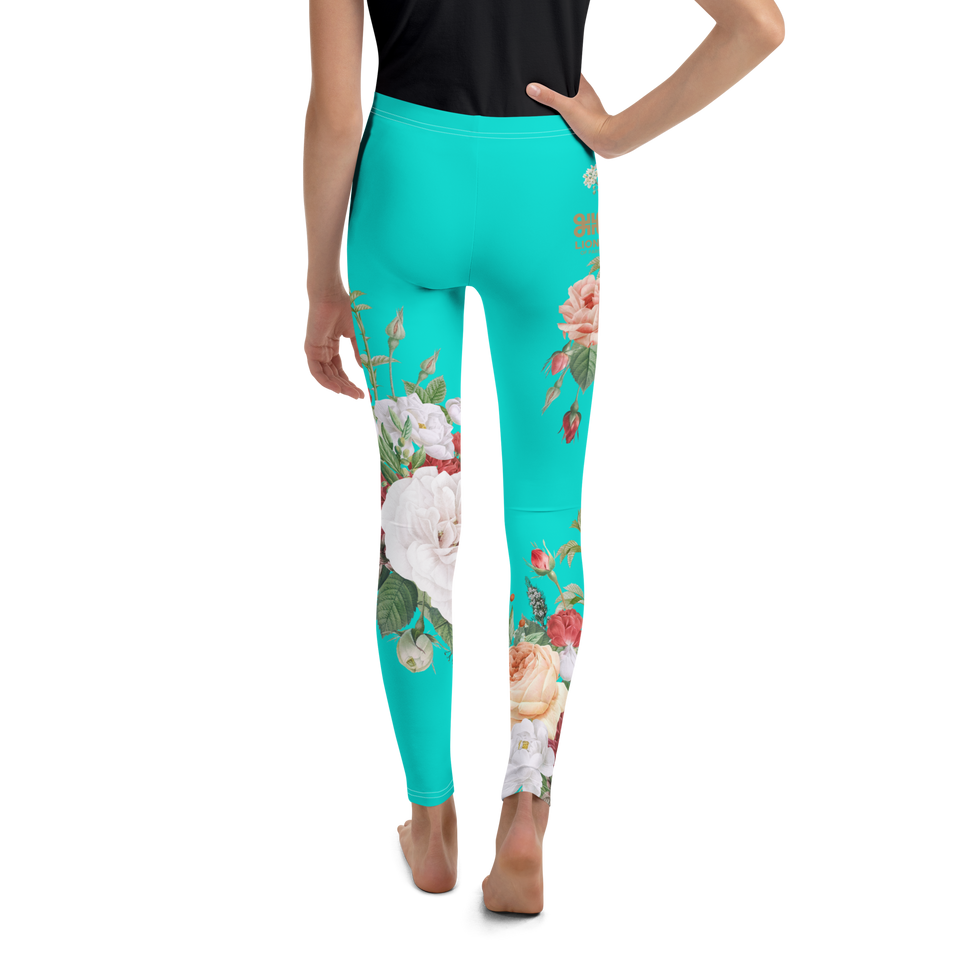 MA Turquoise Youth Leggings