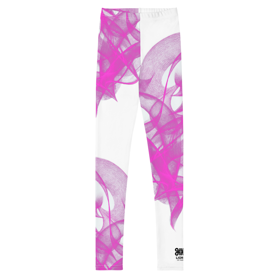 Flow Fuchsia Youth Leggings