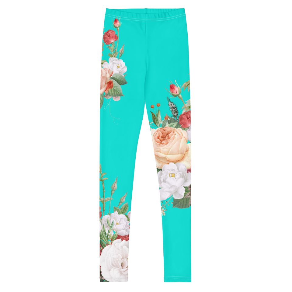 MA Turquoise Youth Leggings