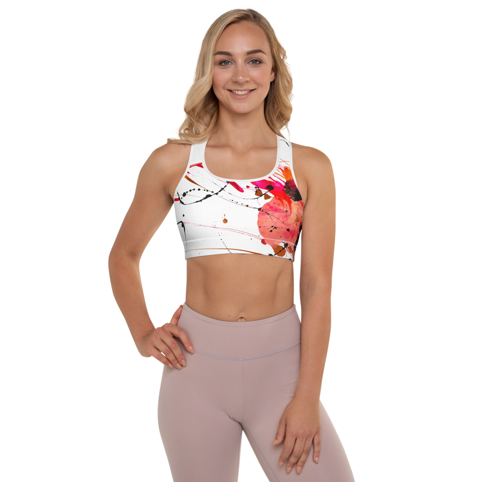 Ombres Blanches Padded Sports Bra